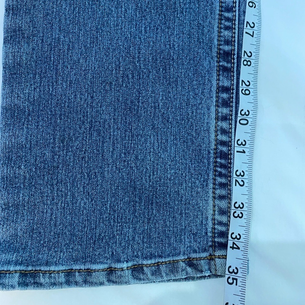 ARIAT REBAR M7 Slim Straight Rico Medium Wash Distressed Work Denim Jeans SZ 32 - Picture 13 of 13